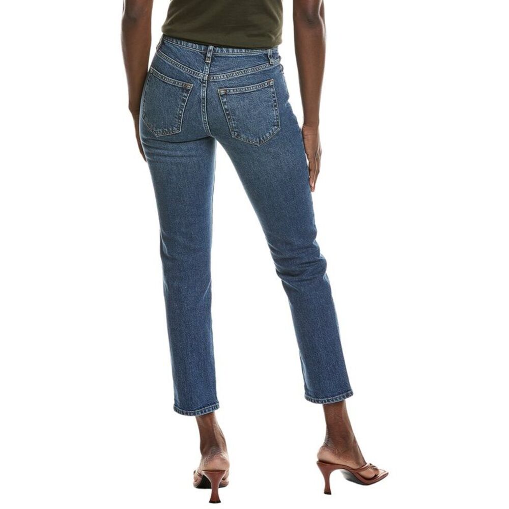 Frame Denim Womens  The Borrowed Nebula Slim Jean, Blue - Picture 2 of 3